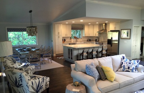South Beach Casa | Sea Pines, 2nd Row, 4BR, piscina privada y spa, capacidad para 11