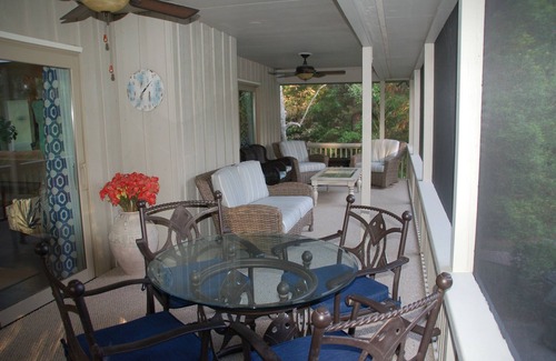 South Beach Casa | Sea Pines, 2nd Row, 4BR, piscina privada y spa, capacidad para 11