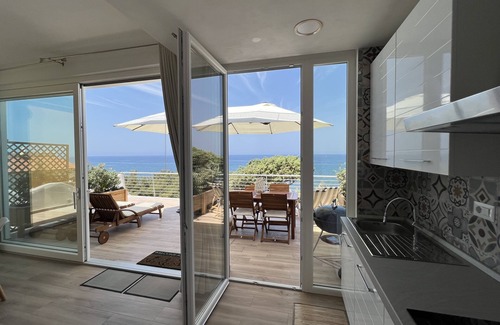 La Ciaccia Apartamento | Junto al mar, apartamento panorámico en villa, Internet WiFi gratuito