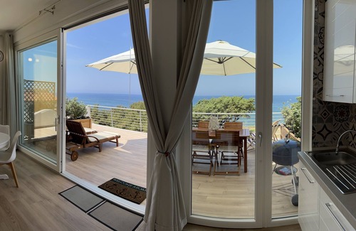La Ciaccia Apartamento | Junto al mar, apartamento panorámico en villa, Internet WiFi gratuito