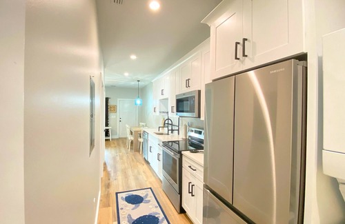 Port St. Joe Cabaña | "Sea Turtle Cottage" is a pet friendly, 2 bed, 1 1/2 bath unit accepting 5 guests. Pool Coming 2025!
