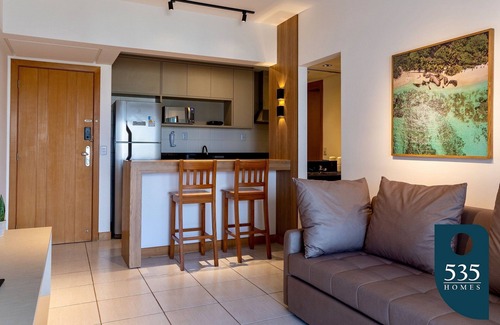 Armacao Apartamento | Vista al mar a 1,5 km del Centro de Convenções