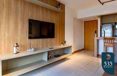 Armacao Apartamento | Vista al mar a 1,5 km del Centro de Convenções