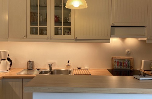 Villers-sur-Mer Apartamento | Sea view apartment, 3 rooms, 5 min walk from beach and town center