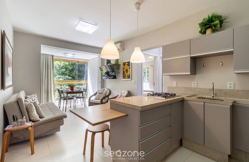 Jurere Apartamento | Sea View Apt 240m From the Beach in Jurere Ido207