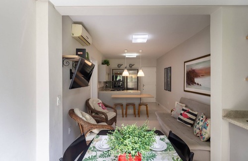 Jurere Apartamento | Sea View Apt 240m From the Beach in Jurere Ido207