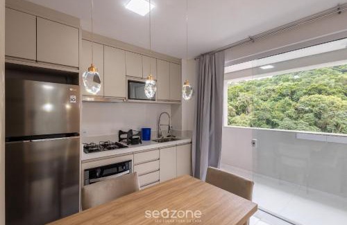 Tabuleiro dos Oliveiras Apartamento | Dpto vista mar c/parrilla en Itapema – SBN0705
