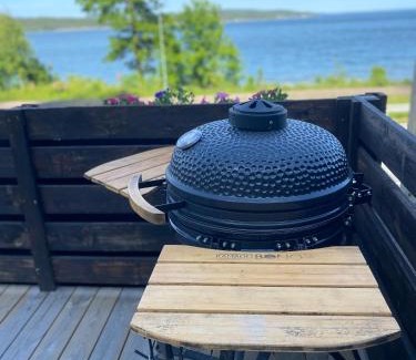 Holmestrand Apartamento | Sea view Holmestrand sauna and hot tube appartment