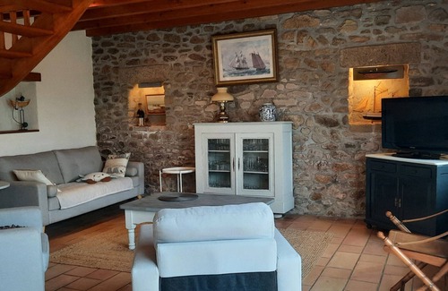 Plouguerneau Chalet De Esquí | Casa con vistas al mar para 6, a 100m de la playa
