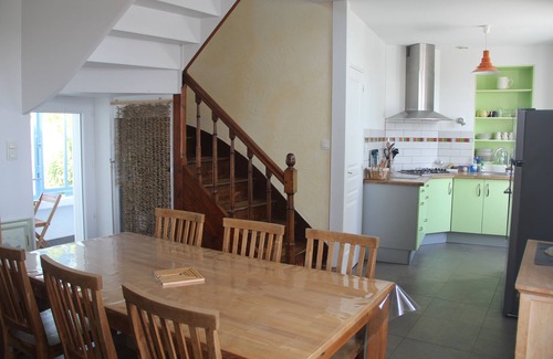 Riantec Casa | Sea view - house with enclosed garden50 m away: beach, shore fishing, hiking departure