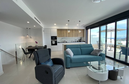 Golf Bahia Apartamento | Sea View Mountain Duplex in Finestrat