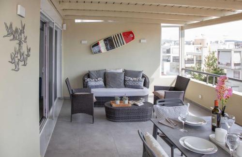 Varkiza Apartamento | Sea view penthouse in Vari