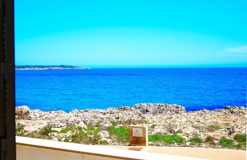 S'Illot-Cala Morlanda Casa | Vista al mar, terraza, cerca de la playa, aire acondicionado, WiFi, fácil acceso