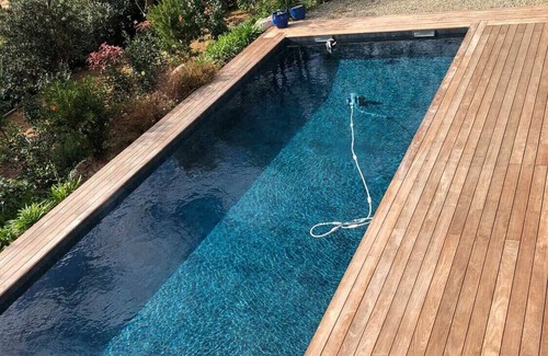 Cala Rossa Villa | Sea view villa 50m from the beach, heated pool in Cala Rossa estate