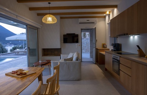 Sivota Villa | Sea View Villa Selina with private sea access and infinity pool