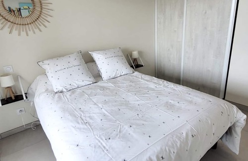 Sainte-Marie-Plage Apartamento | Sea view with large terrace, swimming pool, at the foot of the Pyrenees