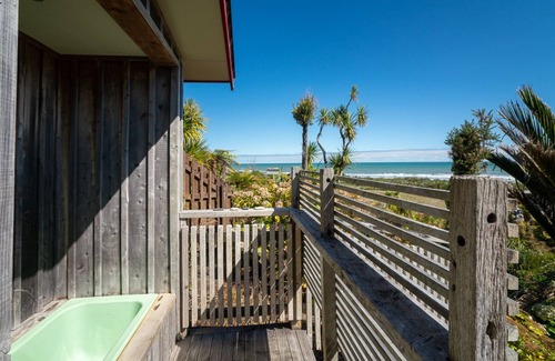 Punakaiki Cabaña | Vistas al mar y puestas de sol
