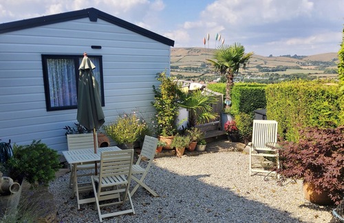 Swanage Cabina | Sea views.