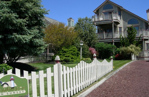West Cape May Casa | 'Seabreeze en Sunset' ... Puesta de sol; Faro y Vista al Mar