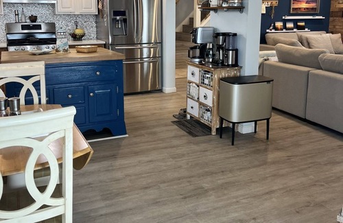 Seabrook Casa | Seabrook Beach waterfront harbor home Stunning views-dog friendly