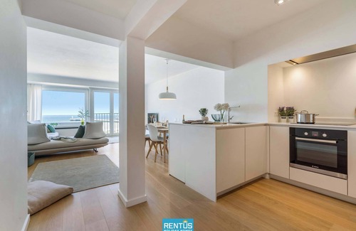 Nieuwpoort Apartamento | Seacarl - stunning apartment with frontal sea view