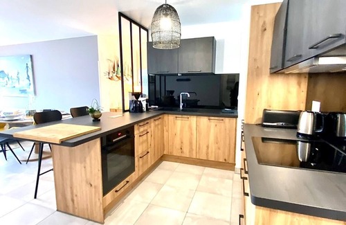 Pleneuf-Val-Andre Apartamento | SEAFRONT APARTMENT VAL ANDRE ALL INCLUSIVE FOR 5 PEOPLE