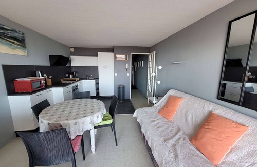 Merlimont-Plage Apartamento | Apartamento frente al mar con ascensor y balcón