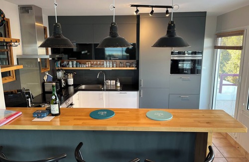 Carnac Apartamento | Frente al mar - Carnac Plage - Apartamento de pie 120 m² - Terraza 40 m²