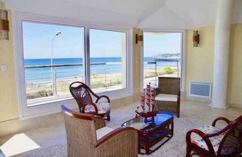 Barneville-Carteret Casa | FRENTE AL MAR,Fantástica vista al mar de 180°,Alto standing,Patio,Jardín privado