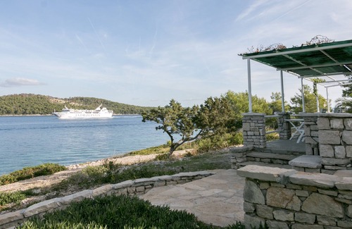 Cove Makarac (Milna) Casa | Casa de vacaciones en la parte superior de la isla Šolta