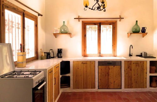 Cala Panizo Casa | Casa frente al mar en propiedad grande (se admiten mascotas)