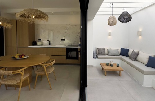 Agiassos Villa | Seafront Villa design and luxury with stunning sea view.