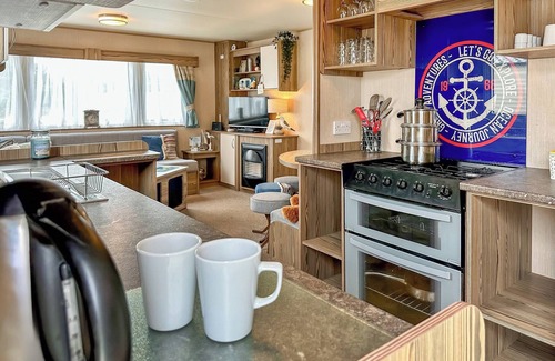 Prestatyn Cabaña | Alojamiento de 3 habitaciones en Prestatyn