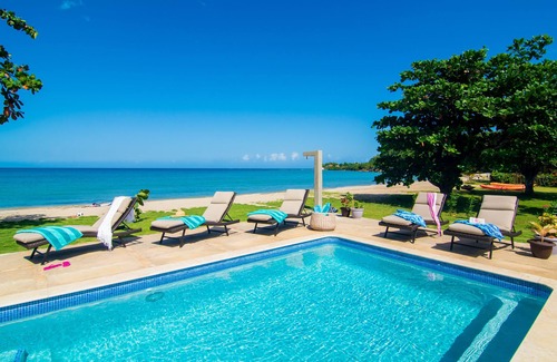 Rio Bueno Villa | Seahorse- - Una rebanada de cielo caribeño en una playa privada, comunidad cerrada
