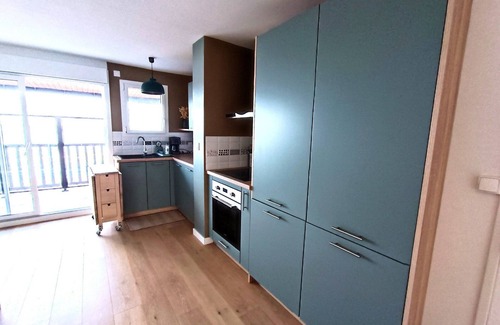 Bernieres-sur-Mer Apartamento | Apartamento frente al mar, 4 pers, Bernières-sur-Mer