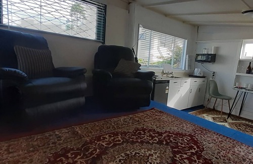 Westport Cabaña | Seaside beach studio loft, sheltered garden and cycle trail access. Great value.