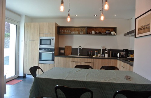 Blainville-sur-Mer Casa | Junto al mar, encantadora casa de pueblo, WIFI