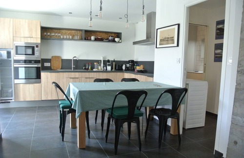 Blainville-sur-Mer Casa | Junto al mar, encantadora casa de pueblo, WIFI