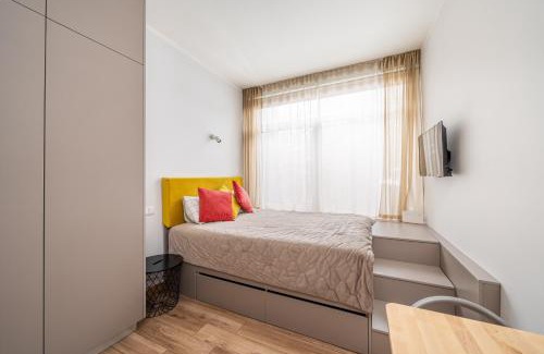 Jurmala Apartamento | Seaside Escape in Dzintaru Studio 100m from Beach and Near Forest Park