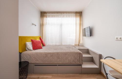Jurmala Apartamento | Seaside Escape in Dzintaru Studio 100m from Beach and Near Forest Park
