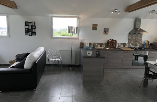 Tredrez-Locquemeau Cabaña | casa vista al mar para 4 personas