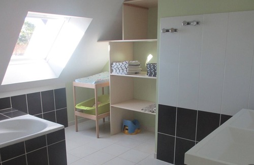 Bretteville-sur-Ay Casa | Casa junto al mar, 5 habitaciones, 12 personas