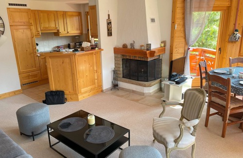 Barboleusaz Apartamento | Seasonal rental in Gryon (VD) beautiful 3.5p apartment of 85m² with mountain view.