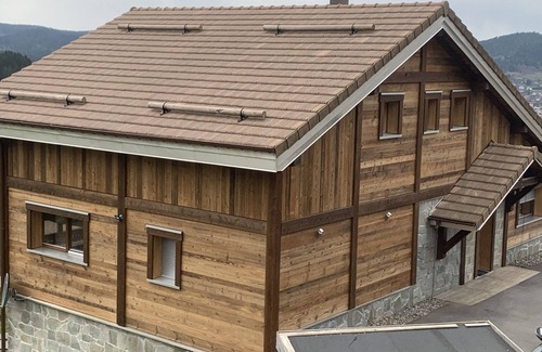 Gerardmer Apartamento | Alquiler independiente de temporada en cabaña con vista al lago