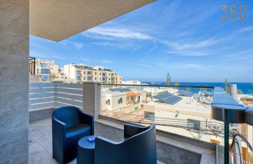 San Tumas Apartamento | Seaview 3BR Home with Wifi, Terrace, AC & Sofabed by 360 Estates