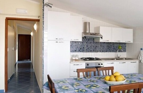 Agropoli Apartamento | Terraza privada en el mar en la ciudad histórica: ¡qué vista de Capri y Amalfi !!!