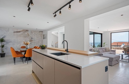 Duce Villa | Seaview Villa Calma with Jacuzzi, Media room