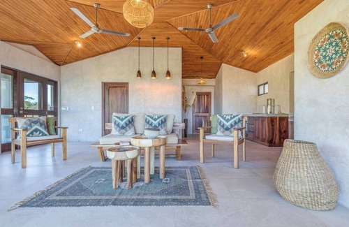 Rio Seco Casa | Seaview with stunning sunset for this home in walking distance to playa Ostional