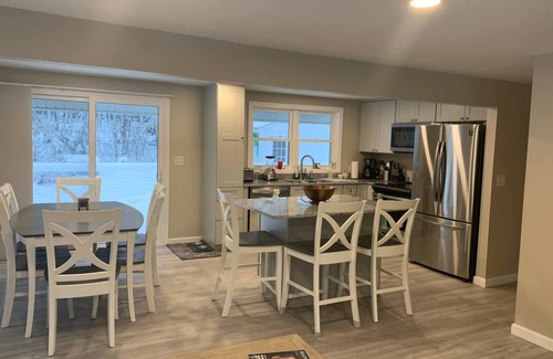 Standish Casa | Sebago Lake, ME Lakeside Hot Tub just renovated