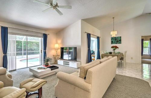 Sebastian Highlands Casa | Sebastian Home with Lanai and BBQ about 7 Mi to Beach